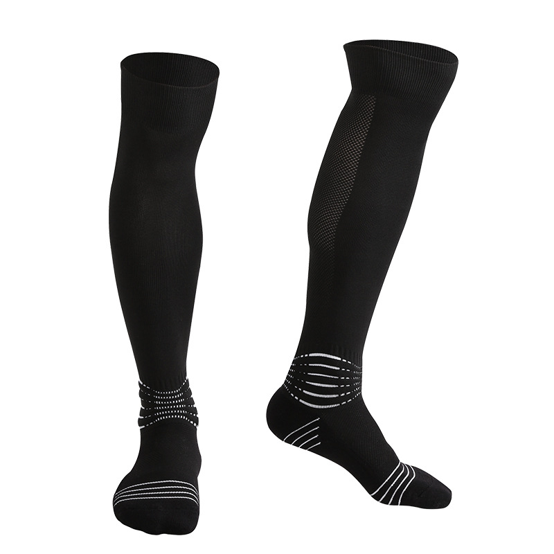 Non Slip Traning Compression Socks Terry Towel Bottom Socks